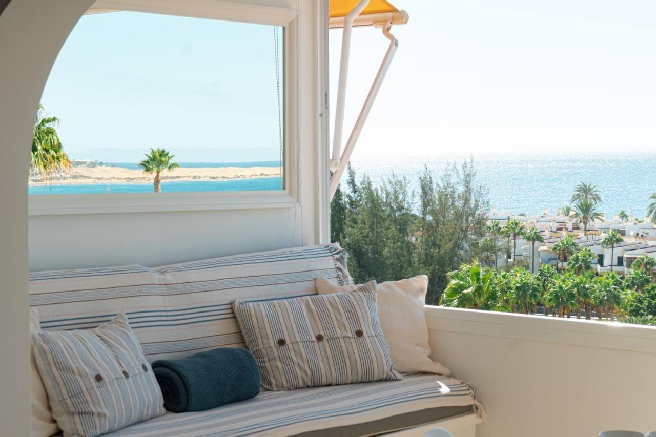 Apartamento Ocean View House en San Agustin con piscina San Bartolomé Exterior foto